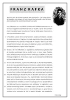 Vorschau - Arbeitsblätter - Franz Kafka Biografie mit Steckbrief - auch für DaF/DaZ geeignet - Seite 3