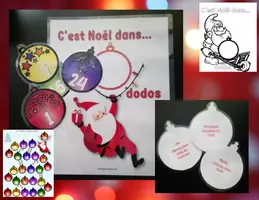 Aperçu - Jeux - Calendrier de l’avent – Noel - Couleurs - Page de couverture