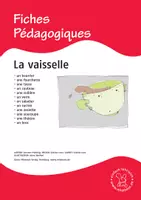 Vorschau - Bildkarten - Bildkarten Französisch: la vaisselle - Deckblatt