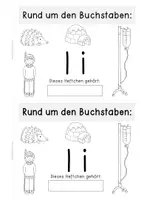 Vorschau - Anderer Materialtyp - Buchstabenheft Ii – Klein- und Großbuchstabentraining - Seite 1