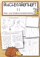 Vorschau - Anderer Materialtyp - Buchstabenheft Ii – Klein- und Großbuchstabentraining - Deckblatt