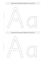Vorschau - Anderer Materialtyp - Buchstabenheft Komplettset Aa-Zz (Klein- und Großbuchstabentraining) - Seite 2