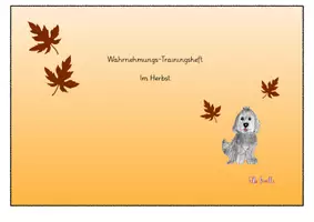 Vorschau - Arbeitsblätter - Herbst_Übungen - Deckblatt