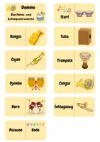 Vorschau - Spiele - Instrumentenkunde, Domino-Spiele, 3 Varianten - Seite 3