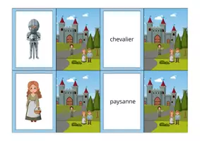 Aperçu - Cartes / Images - Le memory du Moyen Âge 2 - Page 3