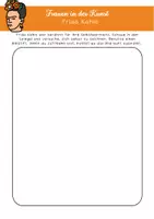 Vorschau - Arbeitsblätter - Unterrichtseinstieg zu Frida Kahlo - Deckblatt