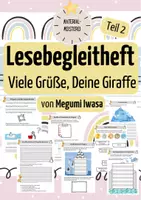 Vorschau - Arbeitsblätter - Viele Grüße, Deine Giraffe - Lesebegleitheft Teil 2 - Deckblatt