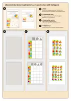 Vorschau - Stationenlernen - Klettmappen | Kunterbunte Flächen und Formen | Level 3 + 4 - Seite 3