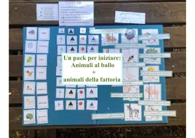 anteprima - Materiale di supporto/inclusione - Un pack per iniziare: animali al ballo + animali della fattoria - Pagina di copertina