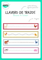 Vista previa - Refuerzo / NEE / Materiales de apoyo - LLAVERO DE TRAZOS - Portada