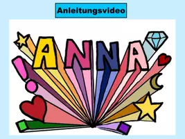 Vorschau - Stundenentwürfe - Name in 3D – Kunstprojekt zur Zentralperspektive (Bunt-/Filzstiftzeichnung) - Seite 3