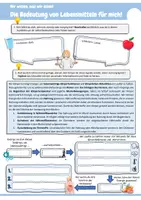 Vorschau - Arbeitsblätter - Gesamte Einheit AES 7: "Wir wissen, was wir essen!" (15 Arbeitsblätter + Lösungen + 4 Powerpoints) – AES - Seite 1