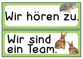 Vorschau - Poster - KLASSENREGELN | Classroom Management - Seite 2