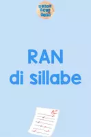 anteprima - Esercizi - RAN DI SILLABE: 90 pagine! - Pagina di copertina