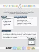 Vorschau - Merkblätter - Der Backofen - Merkblatt und Folierkarten Backofenfunktionen - Seite 1