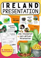 Vorschau - Präsentationen/Tafelbilder - Welcome to Ireland PowerPoint Presentation Unit 1 More4! (Klasse 8 der Sekundarstufe 1) - Deckblatt