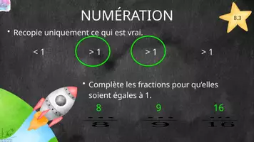 Aperçu - Présentation / Support pour le tableau - rituel de numérationCM2 Période 2 - Page 3