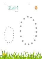 Vorschau - Arbeitsblätter - Miniprojekt: Zahlen lernen leicht gemacht von 0 bis 9 - Seite 3