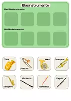Vorschau - Spiele - Instrumentenkunde Zuordnungsspiel Klasse 2-4 - Seite 3