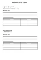 Vorschau - Arbeitsblätter - Möglichkeiten nach der 10. Klasse (Ausbildung, FSJ, weiterführende Schule) - Deckblatt