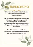 Vorschau - Fördermaterial/Inklusion - Zahlen Domino- Zahlenraum bis 10 - Seite 3