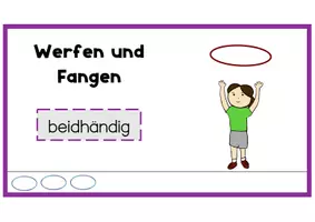 Vorschau - Bildkarten - Bewegungstechniken mit dem Reifen (Gymnastik und Tanz) - Seite 3