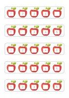 Aperçu - Apprentissages en autonomie - Suite numérique (1-10) - Les pommes - Page de couverture