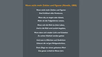 Vorschau - Arbeitsblätter - Romantik als Gegenbewegung zur Aufklärung (Wenn nicht mehr Zahlen und Figuren) - Deckblatt