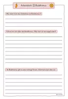 Vorschau - Arbeitsblätter - Arbeitsblätter zu den 5 Weltreligionen / Bundle - Seite 3