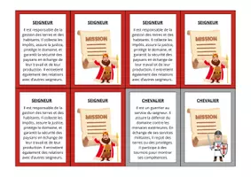 Aperçu - Jeux - La société féodale: Le jeu de rôles - Page 1
