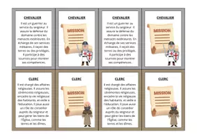 Aperçu - Jeux - La société féodale: Le jeu de rôles - Page 2