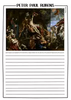 Vorschau - Arbeitsblätter - Peter Paul Rubens - Künstler Steckbrief für den Kunstunterricht - Seite 3