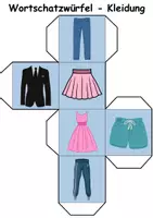 Vorschau - Unterrichtsreihen - Materialpaket Spiele Kleidung/Klamotten - DaZ/DaF, Deutsch, Sachunterricht (Grundschule) - Seite 3