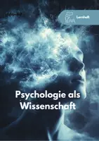 Vorschau - Arbeitsblätter - Tiefenpsychologie und Behaviorismus - Lernheft zum Austeilen - Deckblatt