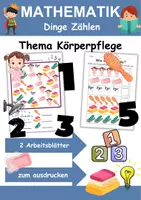 Vorschau - Arbeitsblätter - Körperpflege/Hygiene Zählen/Mathematik - Klasse 1 und 2 - Deckblatt