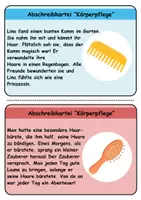 Vorschau - Unterrichtsreihen - Materialpaket Schreiben und Sprache Thema Körperpflege/Hygiene - DaZ/DaF, Deutsch - Seite 2