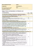 Vorschau - Arbeitsblätter - Materialpaket Klassenarbeiten Politische Lyrik - Seite 2