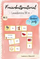 Vorschau - Spiele - Lesedomino: Wörter mit M m - Deckblatt