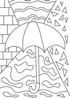 Vorschau - Mal- und Bastelvorlagen - Herbstmotive Pop Art zum Ausmalen 🍁🎨 Fensterdeko Herbst ab 1 Klasse - Seite 2