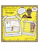 Vorschau - Stundenentwürfe - D 5 6 Nomen Teil 7 Fall Juwelenstein Übung - Deckblatt