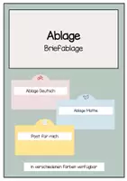 Vorschau - Bildkarten - Ablage System - Classroom Management - Deckblatt