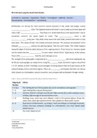 Vorschau - Arbeitsblätter - Erdkunde Bili - Earthquakes/San Andreas Fault - Deckblatt