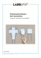 Vorschau - Arbeitsblätter - Platonische Körper - Falt-Animation - Seite 1