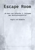 Vorschau - Arbeitsblätter - Materialpaket 2 Escape Rooms für den Deutschunterricht - Seite 2