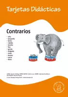 Vorschau - Bildkarten - Bildkarten Spanisch: contrarios - Deckblatt