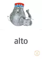 Vorschau - Bildkarten - Bildkarten Spanisch: contrarios - Seite 1