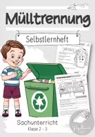 Vorschau - Arbeitsblätter - Müll und Mülltrennung | Selbstlernheft - Deckblatt