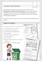 Vorschau - Arbeitsblätter - Müll und Mülltrennung | Selbstlernheft - Seite 1