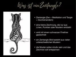 Vorschau - Stundenentwürfe - Kunstprojekt „Zentangle Tiere“ – Muster zeichnen mit Tiermotiven - Seite 2