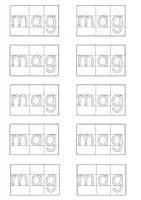 Vorschau - Arbeitsblätter - Lernwort mag - Deckblatt